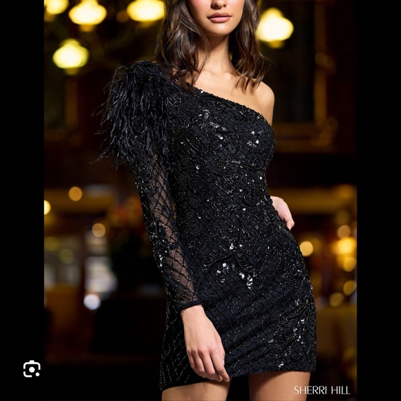 White Sheri Hill Dress Style Number 55136 Size 4 Brand New Never Worn - Picture 4 of 4